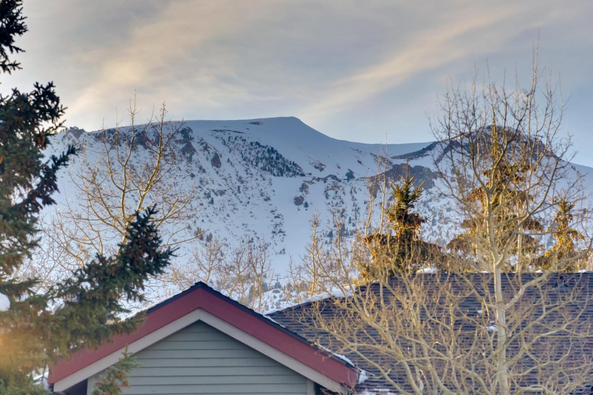 Snowcreek Resort Condo With Deck At Mammoth Mountain Mammoth Lakes Extérieur photo